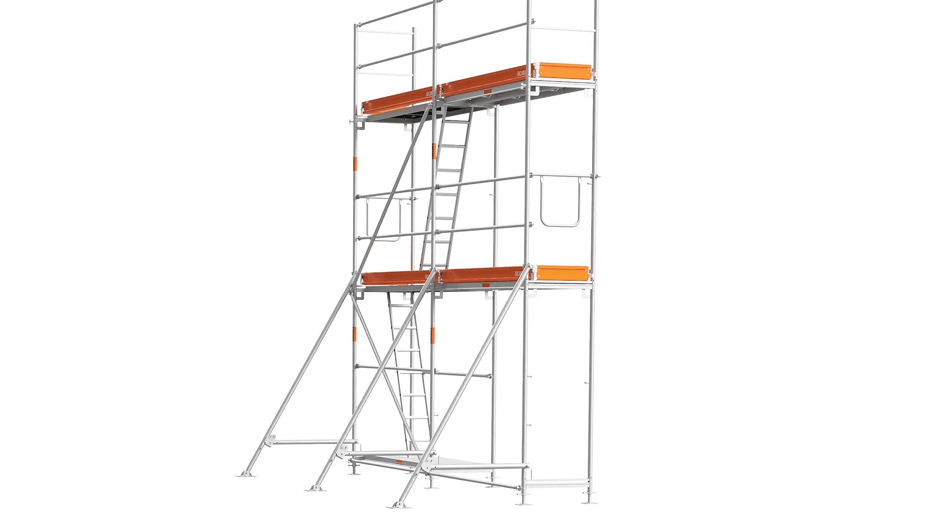 suspended scaffolding attachment